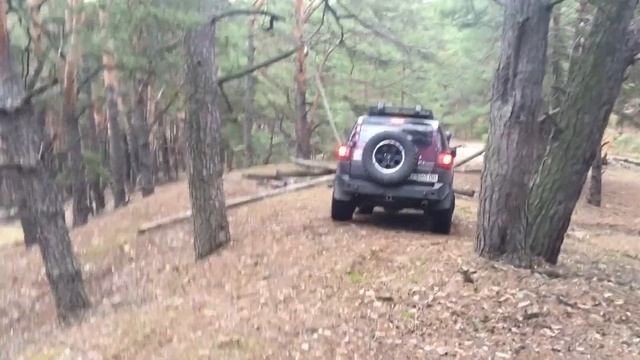 Toyota FJ Cruiser покатушка в лесу в с. Козин 20.03.2017 смотреть онлайн