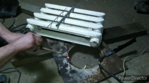 #сваркачугуна Сварка чугунной плиты.