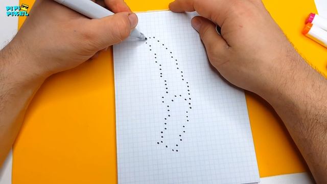 НОЖ КЕРАМБИТ из CS:GO !РИСУНКИ ПО КЛЕТОЧКАМ ! КАК НАРИСОВАТЬ PIXEL ART  Knife Kerambit  Block Strik