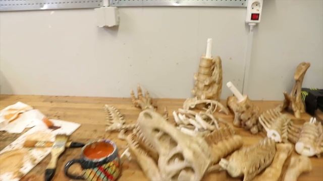 BIG 3D Printed T-Rex Skeleton смотреть онлайн