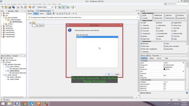 GUI in JAVA Netbeans using java builtin libraries смотреть онлайн