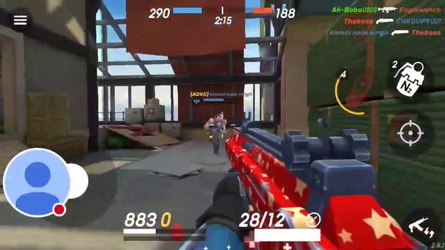 Стрим игры "Guns of Boom".Али-Баба смотреть онлайн