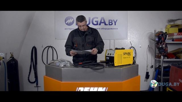 Универсальный сварочный полуавтомат SPARK masterARC 200 смотреть онлайн