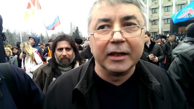 Одесса.6 Марта. ОГА . Интервью с Бовбаланом. смотреть онлайн