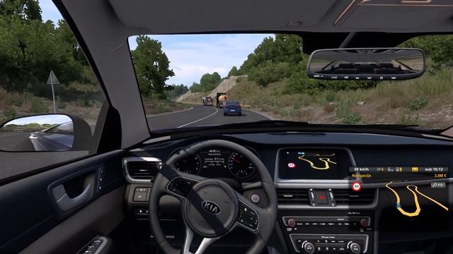ETS 2: Driving Kia Optima from Sarajevo?? to Bihać?? смотреть онлайн