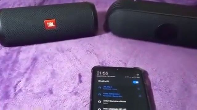 JBL Flip4 16 WATS vs anker soundcore ICON plus 20 wats test sound unboxing смотреть онлайн