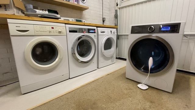 Bosch WFO2467GB/15 vs Bosch WAX32GH4GB vs Hotpoint H8W946WBUK - Spin Race! смотреть онлайн