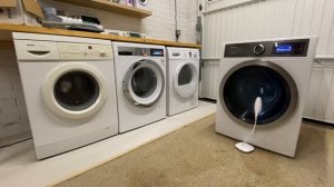 Bosch WFO2467GB/15 vs Bosch WAX32GH4GB vs Hotpoint H8W946WBUK - Spin Race!
