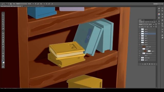 3D to 2D ( Blender & Photoshop ) смотреть онлайн