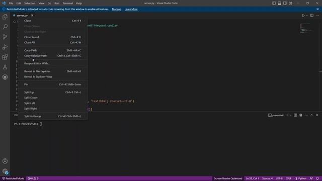 Display the Html Page in Local Host Using Python Programming смотреть онлайн