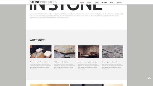 Flooring Products Website Template By WT - 53751