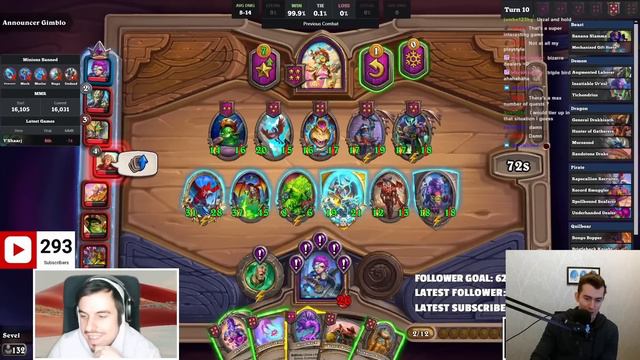 +144/144 to the Shop EACH FIGHT!!! ft. @Sevel07 | Hearthstone Battlegrounds смотреть онлайн