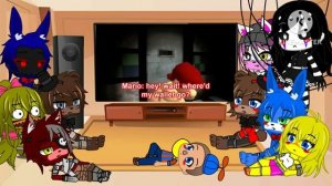 FNAF 2 Reacts to Return to Freddy's Spaghettiria by @SMG4