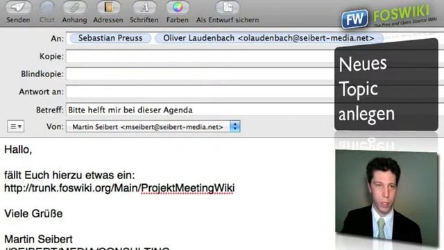 Foswiki-Tutorial - Wie man ein neues Wiki-Topic anlegt und editiert смотреть онлайн