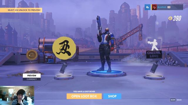 Overwatch Loot Box Opening (10 Loot Boxes)