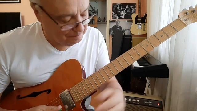 Игорь Бойко - Пример мелодического обыгрывания Cm7-F7