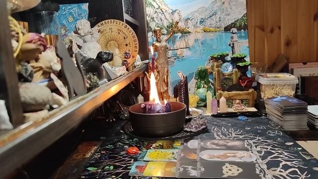 ?Расклад-чистка 7 чакры. Кто вам перекрывает связь с ВС и ангелом-хранителем? смотреть онлайн