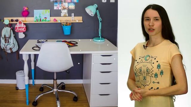 Спальня для девочки. Дизайн интерьера детской комнаты смотреть онлайн