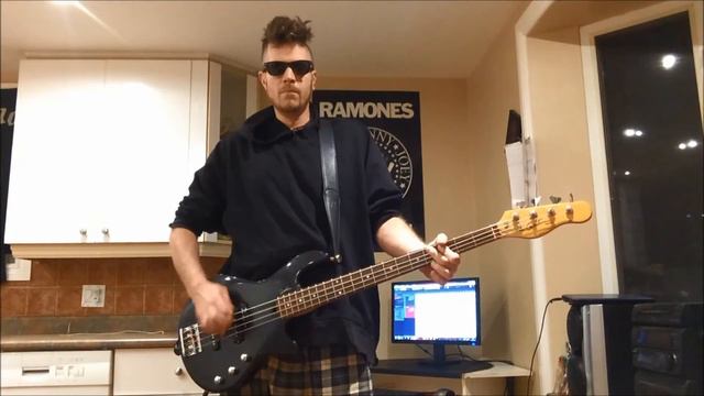 The Unseen - Police Brutality bass cover смотреть онлайн