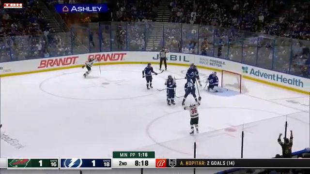 Кирилл Капризов забил 27-й гол в сезоне НХЛ смотреть онлайн