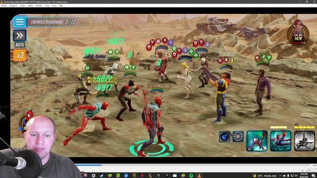 Node #5 Pestilence Scourge Playthrough, Kill Order and Team Choice! - Marvel Strike Force смотреть онлайн