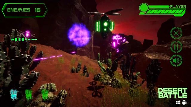 Desert Battle - Game Trailer смотреть онлайн