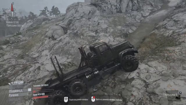Spintires MudRunner секретное озеро на вулкане смотреть онлайн