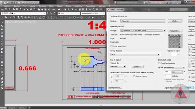 COMO IMPRIMIR EN AUTOCAD A CUALQUIER ESCALA EN TAMAÑO CARTA смотреть онлайн