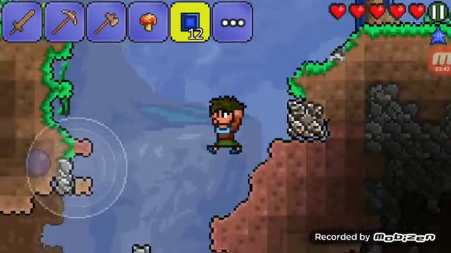Играем в игру под название Terraria смотреть онлайн