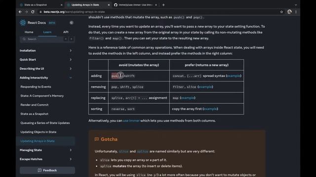 PREVIEW - ReactJS on NextJS 26 - useState กับ Array และ Object วุ่นวายจริงๆกับ mutable vs Immutable смотреть онлайн