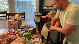 БЕСПЛАТНАЯ ЕДА В США / НА 5 ЧЕЛОВЕК /USA/БЕСПЛАТНЫЕ  ПРОДУКТЫ В АМЕРИКЕ