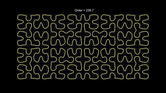 Hilbert curve approximation using epicycles/complex Fourier series смотреть онлайн