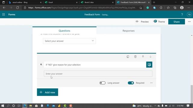 Creating a Feedback form using Microsoft Forms | Temidayo Omoniyi смотреть онлайн