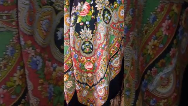 "Славянка"18,пп шаль.Видеообзор #павловопосадская#шаль#платок#обзор#примерки#славянка#148#фадеева смотреть онлайн