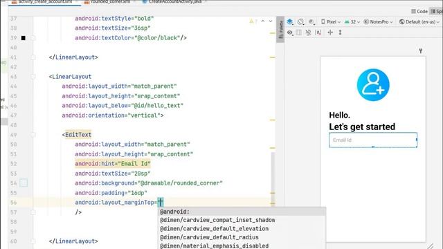 SignUp Page Design | Notes app with Firebase Series | 2022 смотреть онлайн
