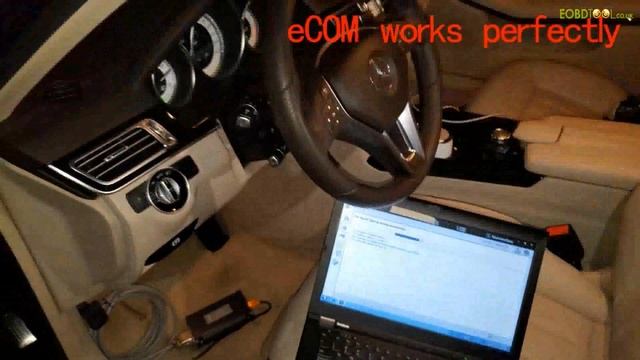 ECOM Diagnose for BENZ E320L Demo смотреть онлайн
