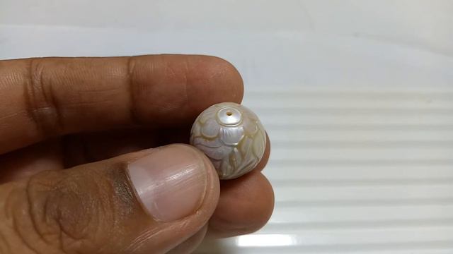 43.70 Carat Rare Carving Big Size South Sea Pearl - Certificate Number AK0507180186 смотреть онлайн