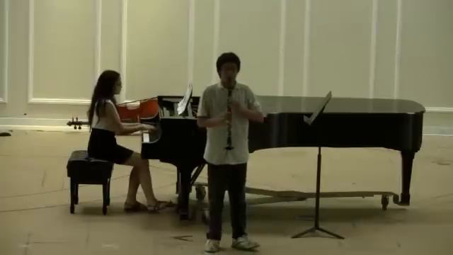 Claude Debussy - Girl with the Flaxen Hair Piano and Clarinet Duo смотреть онлайн