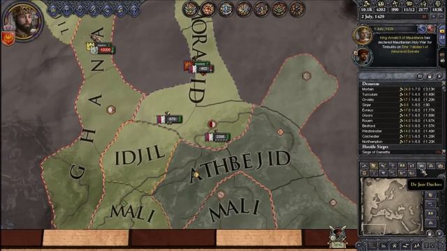 Let's Play Crusader Kings II 151 (So This Is How An Empire Dies, Tiberius, New Province) смотреть онлайн