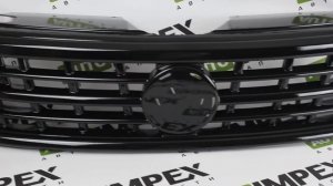 Volkswagen Polo 6 с 2021- года. Решётка радиатора чёрный лак