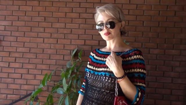 Связала платье ... Вязаное платье ...Татьяна Синдеева- Бурова смотреть онлайн