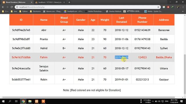 Blood Donation || Database Project using HTML,CSS,PHP,JAVASCRIPT смотреть онлайн