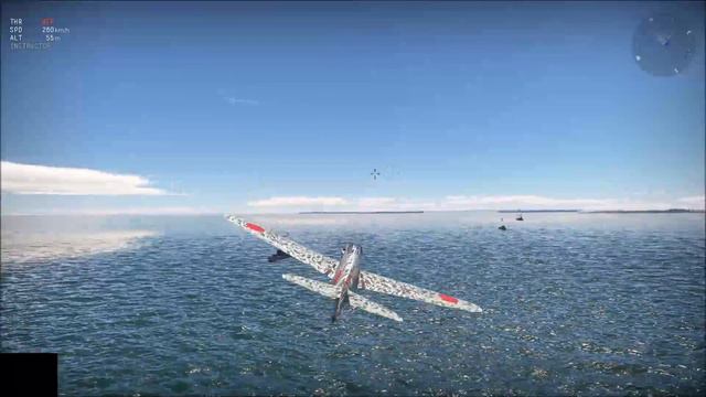 War Thunder - Ki-61-l tei Hien - Test Flight & Carrier Landing смотреть онлайн