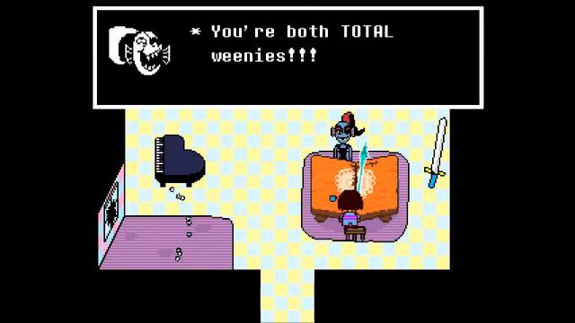Undertale part 17 Cooking with Undyne смотреть онлайн