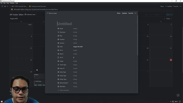 FREE TRADING JOURNAL | NOTION template for Forex, Stocks, Crypto, Indices, CFDs etc. смотреть онлайн