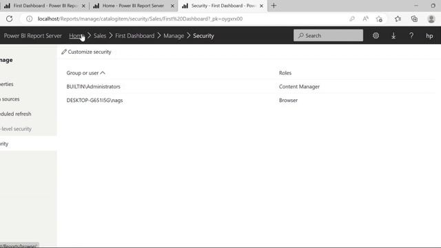 Schedule Refresh Dataset or Reports in Power BI Report Server | Security of Reports and Folders смотреть онлайн