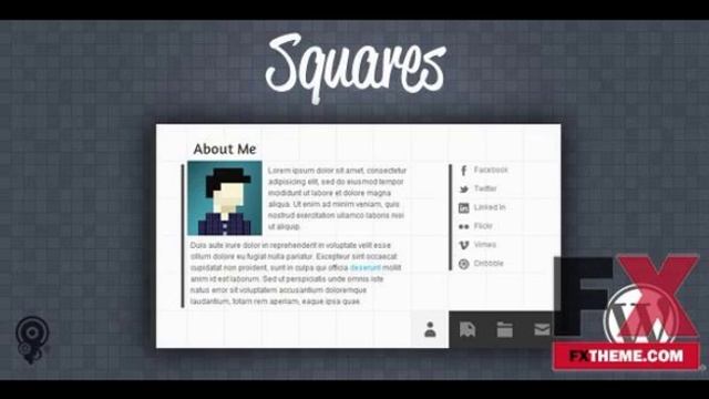 HTML5 vCardPortfolio WordPress Theme by Denver Yasu смотреть онлайн