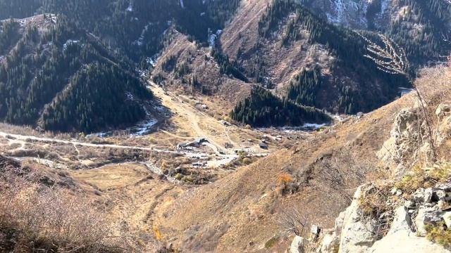 Казахстан - Старая японская дорога в окрестностях Алматы смотреть онлайн