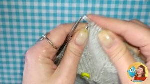 Шапка от макушки к макушке двойная из пуха норки без расчетов