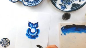 ИЗО 5 класс Гжель. Выпуск 1. Мастер-класс #gzhel, #гжель, #5класс #рисуемсалексеемникулиным